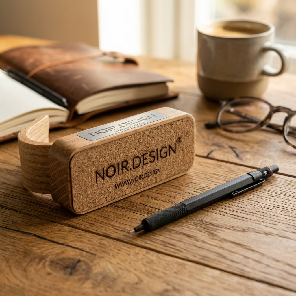 Luxury Personalised Wooden Pen Holder Desk Accessory